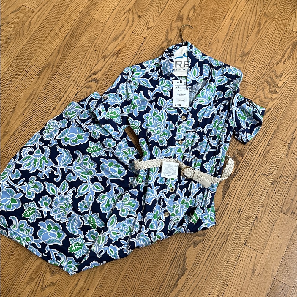 NWT Zara Belted Dress